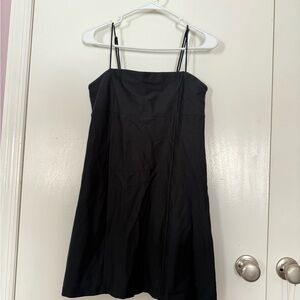 Urban Outfitters Black Mini Dress with Straps